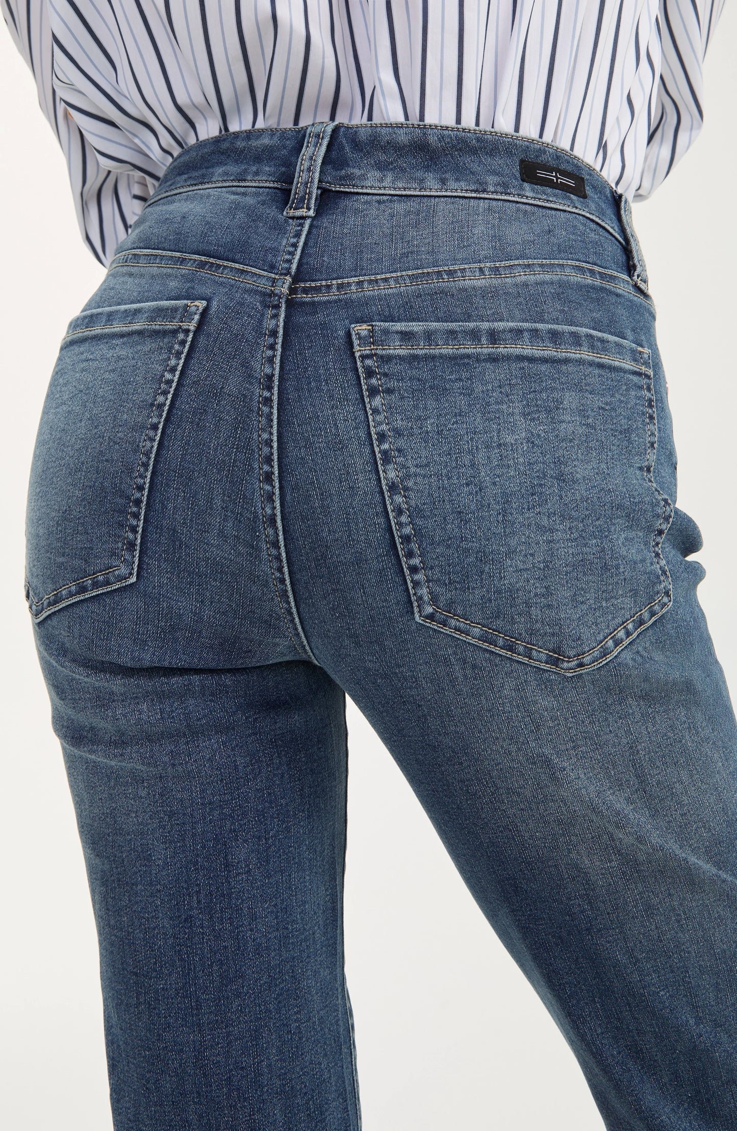 Kennedy Straight Ankle Jeans - Oasis