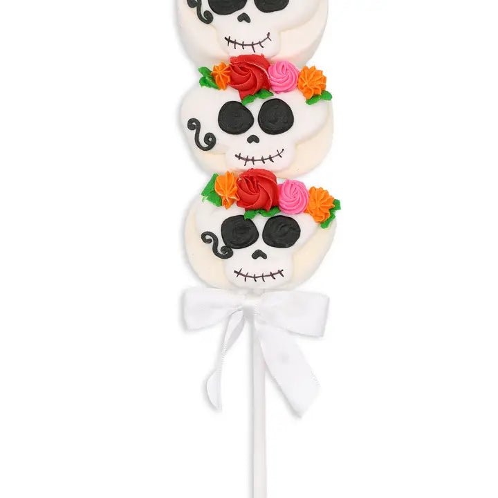 Dia de Muertos Marshmallow Candy Kabob