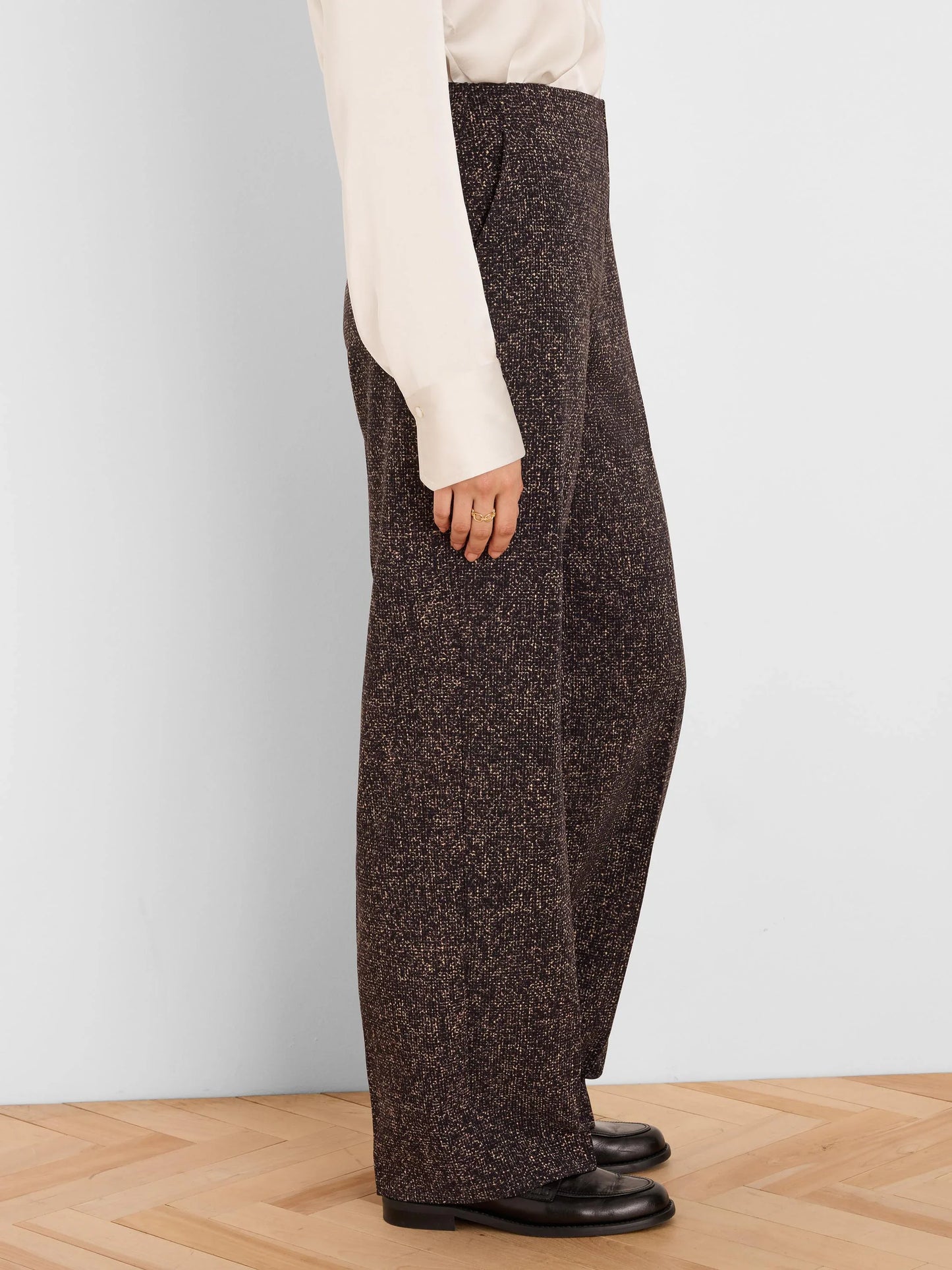 Lenox Wide Print Pants - Black Multi