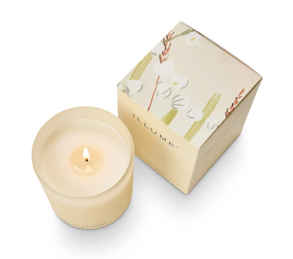 Load image into Gallery viewer, Refillable Boxed Glass Candle - Isla Lily
