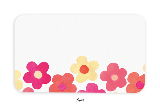 Load image into Gallery viewer, Retro Flowers Little Notes
