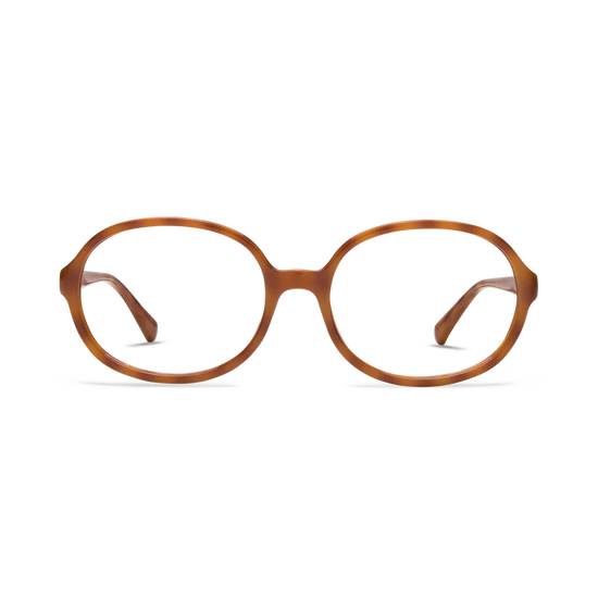 Lois Shiny Vintage Eyeglasses - Tortoise
