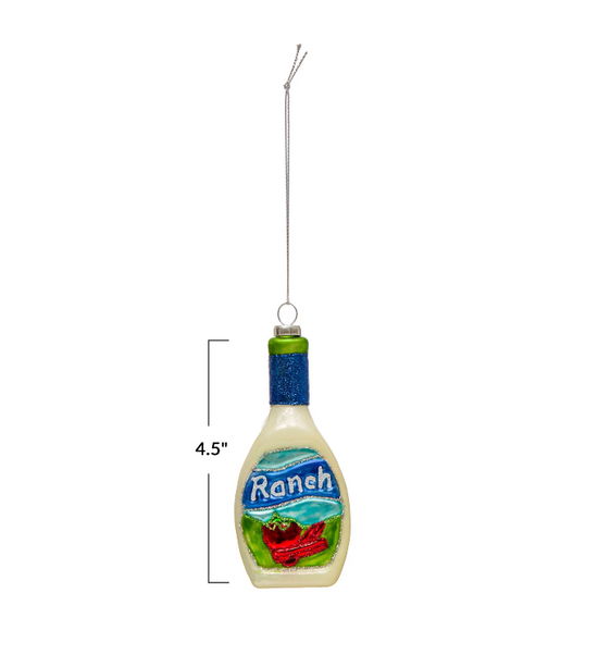 Ranch Dressing Holiday Ornament