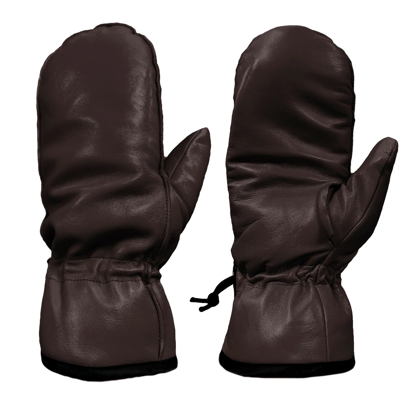 Men’s Leather Glittens - Pepper
