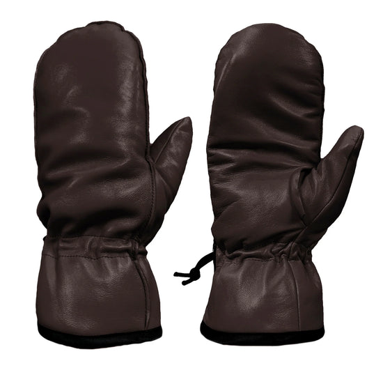 Men’s Leather Glittens - Pepper