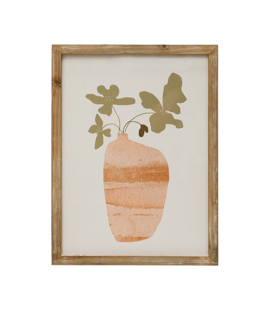 Framed "Flowers in Vase" Print