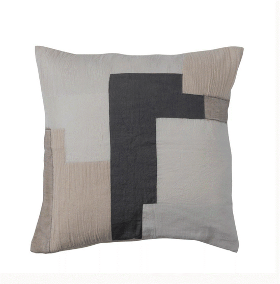 Load image into Gallery viewer, Patchwork Throw Pillow
