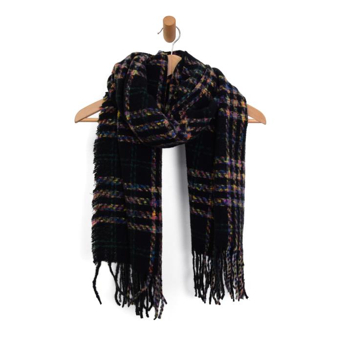 Prismatic Scarf - Black