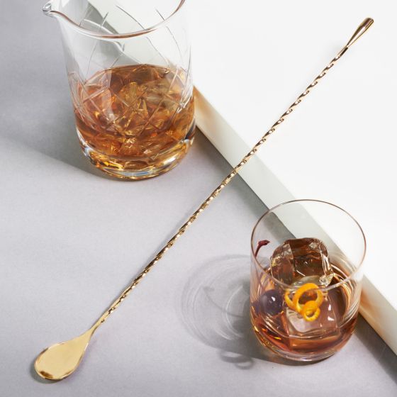 Gold Weighted Bar Spoon