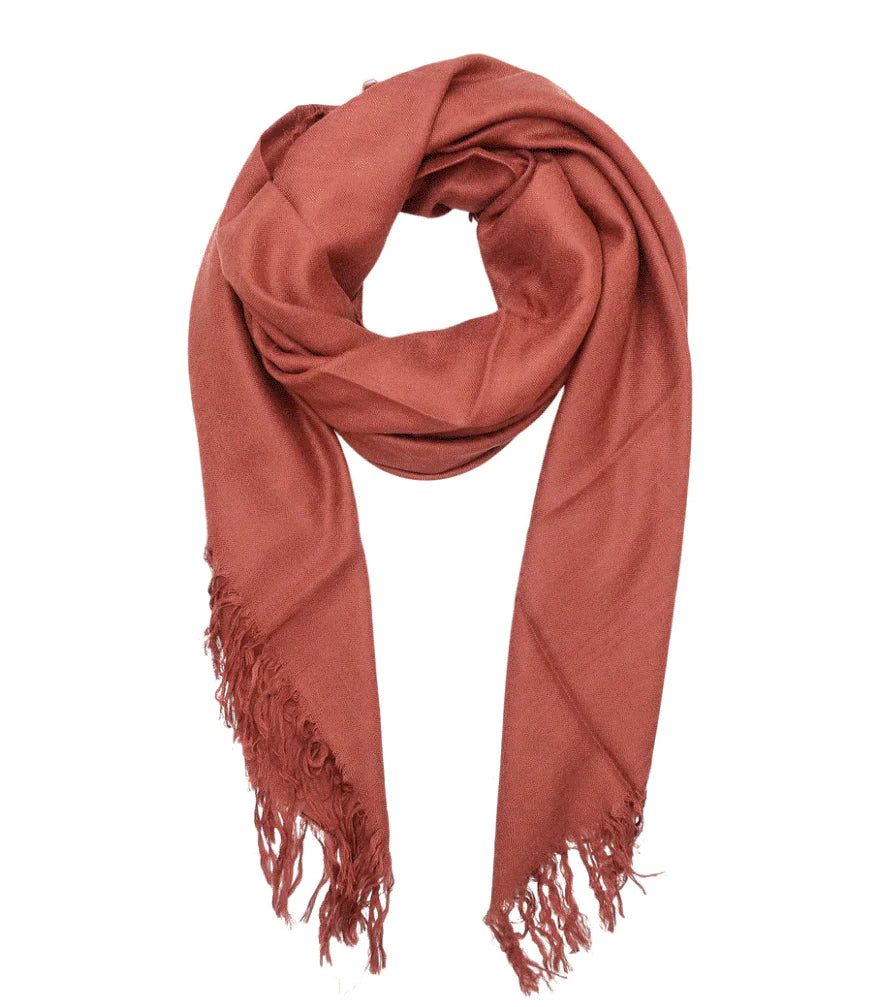 Featherweight Scarf - Redwood