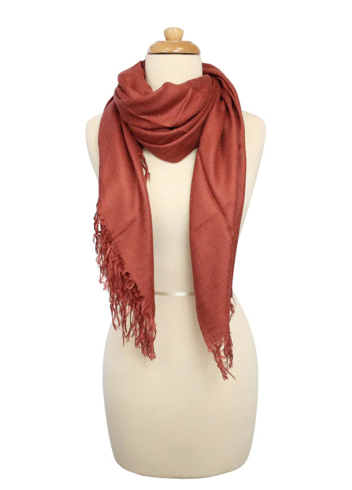 Featherweight Scarf - Redwood