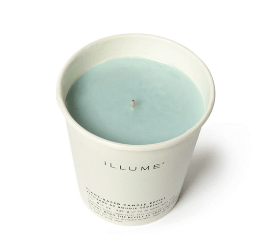 Load image into Gallery viewer, Boxed Glass Candle Refill - Fresh Sea Salt
