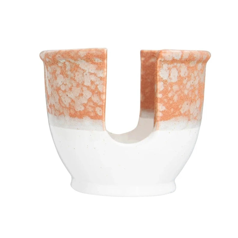 Sponge Holder - Rust/White