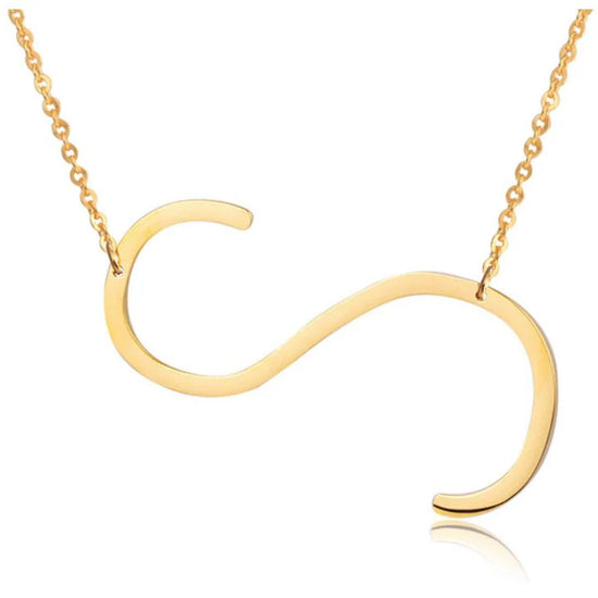 Initial Necklace - Gold S