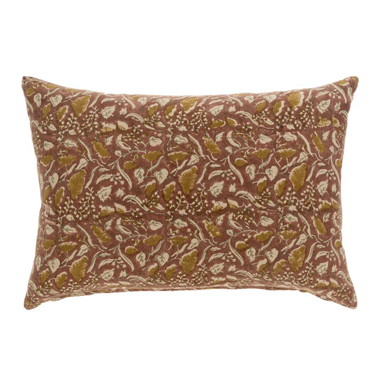 Sanya Block Print Throw Pillow