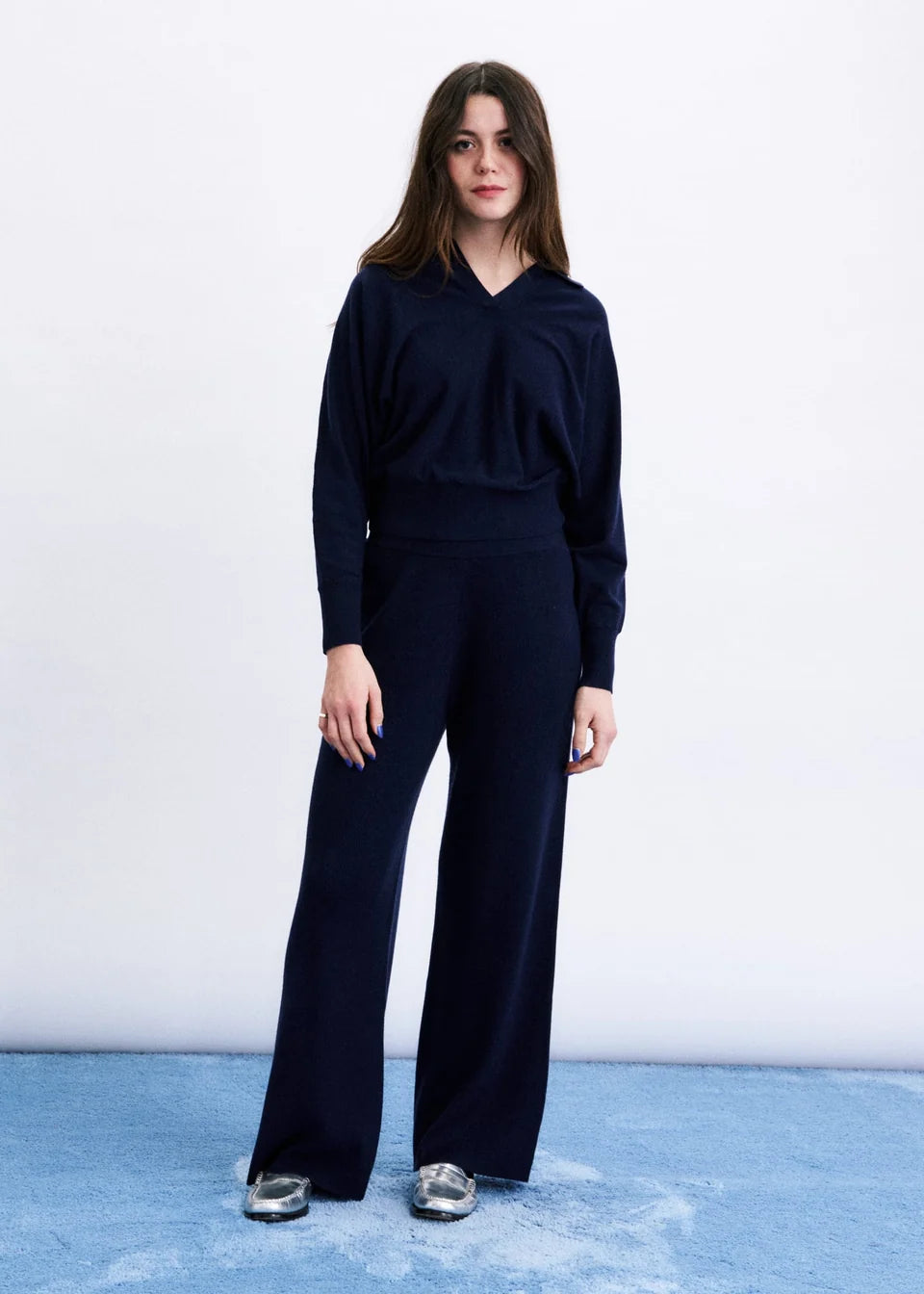 Saxon Pants - Bleu Nuit