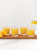 Scandinavian Folk Floral Short Juice Glass