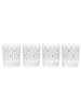 Scandinavian Folk Floral Short Juice Glass