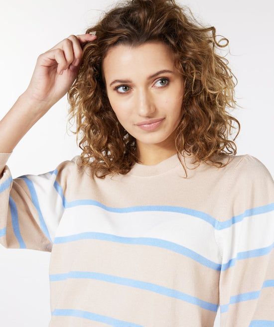 Load image into Gallery viewer, Sweater with Horizontal Stripes
