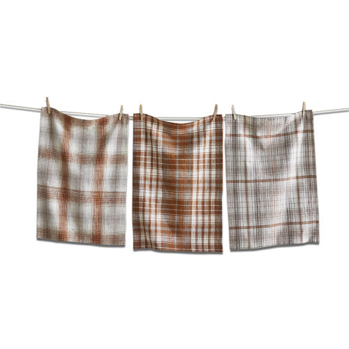 All Is Calm Woven Dishtowel - Set of 3