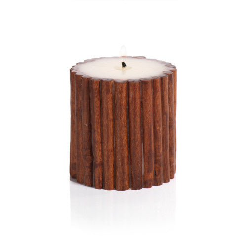Cinnamon Stick Scented Pillar Candle