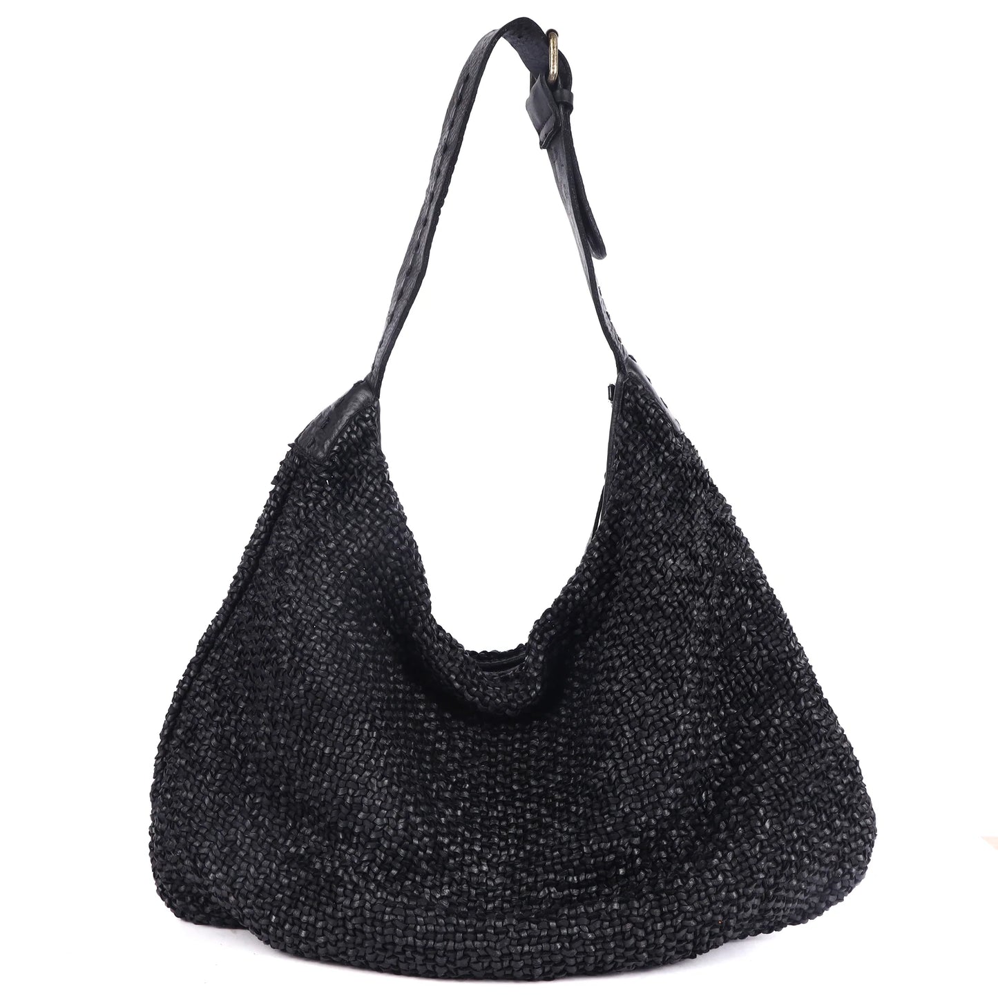 Stella Hobo Shoulder Bag - Black