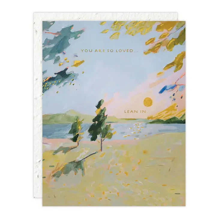 Sunset Picnics Greeting Card