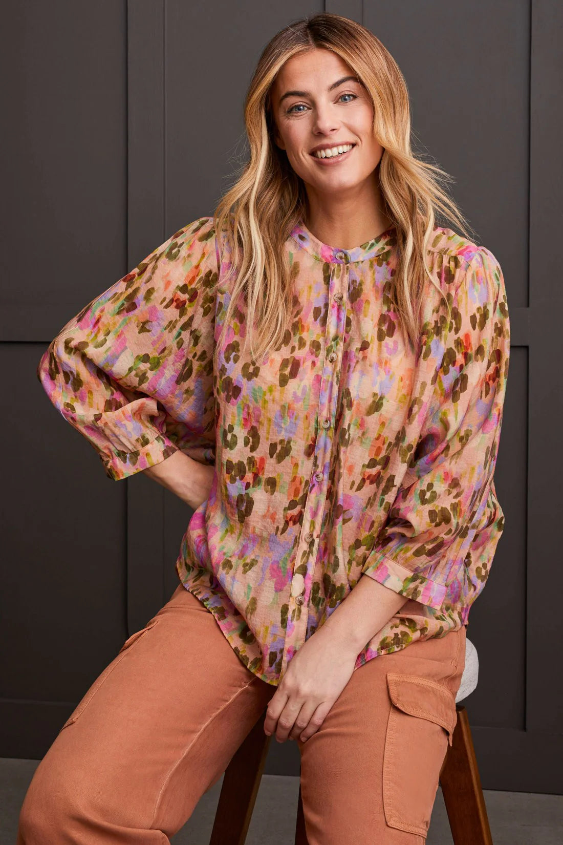 Dolman Sleeve Top - Tea Green