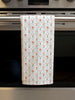 Scandinavian Folk Floral Kitchen Tea Towel