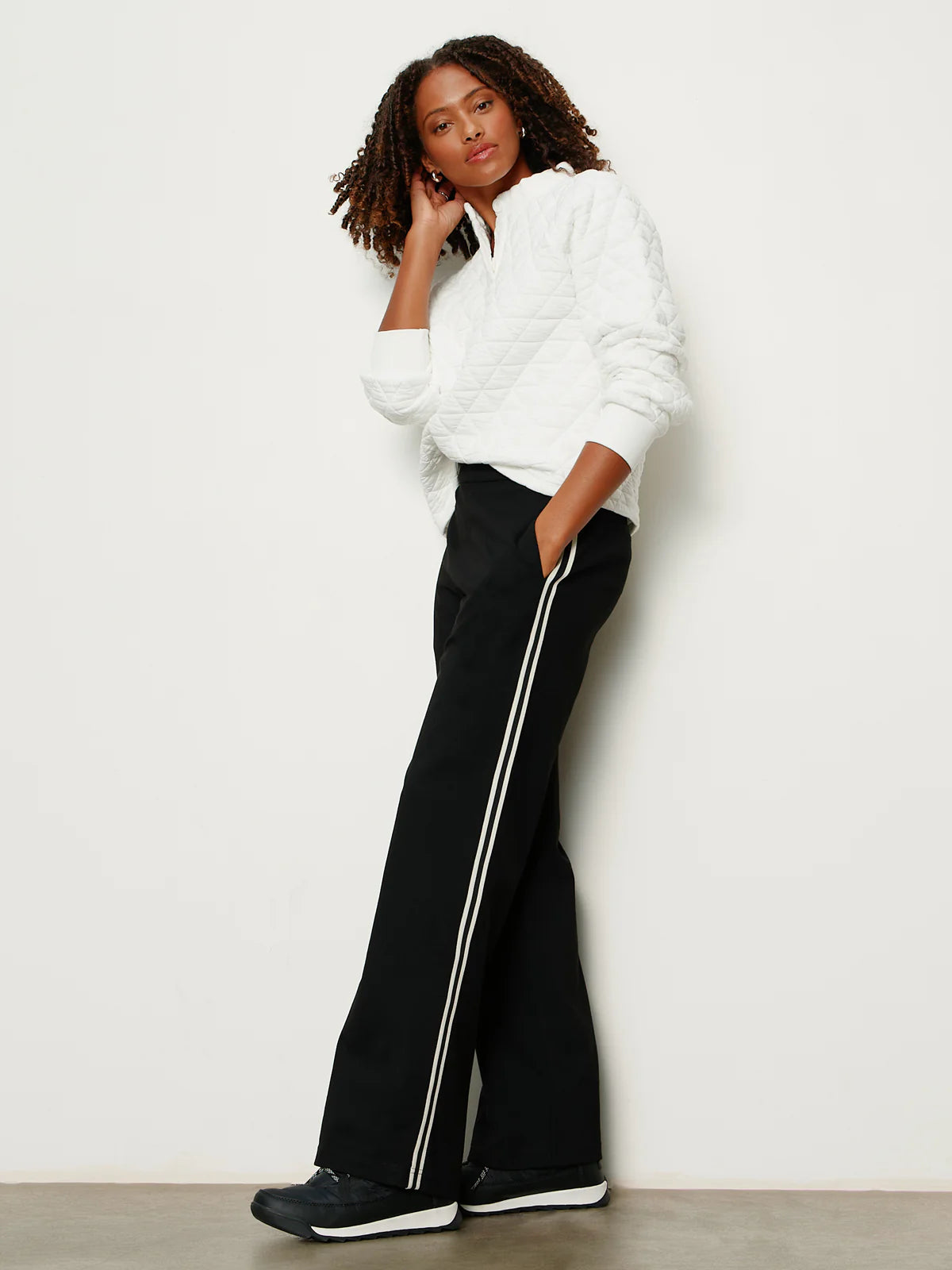 Runway Track Pants - Black