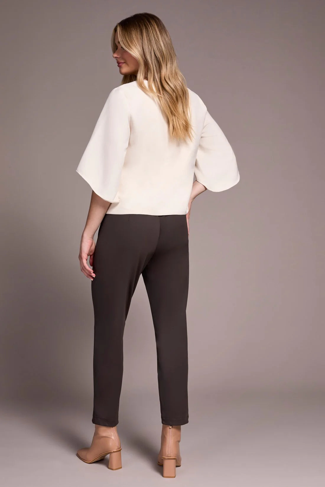 V-Neck Top - Moonstone