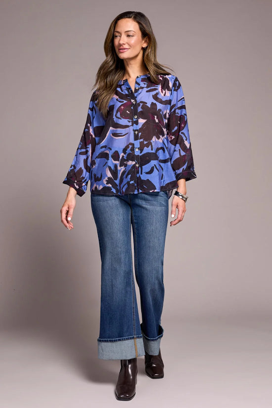 Dolman Sleeve Top - Blue Violet