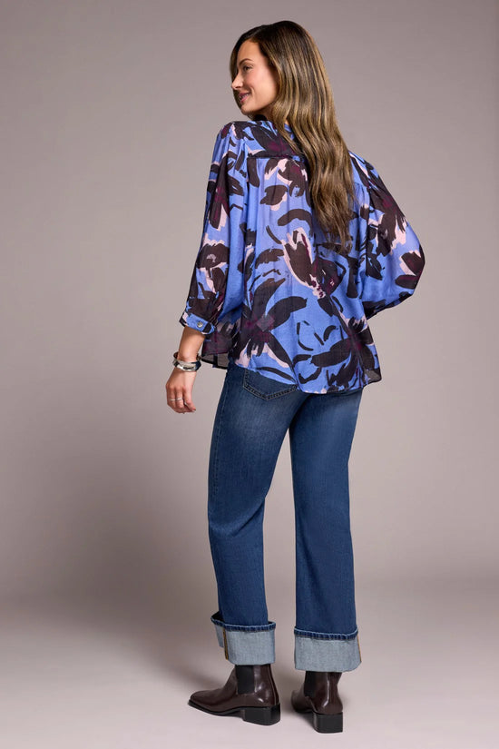 Dolman Sleeve Top - Blue Violet