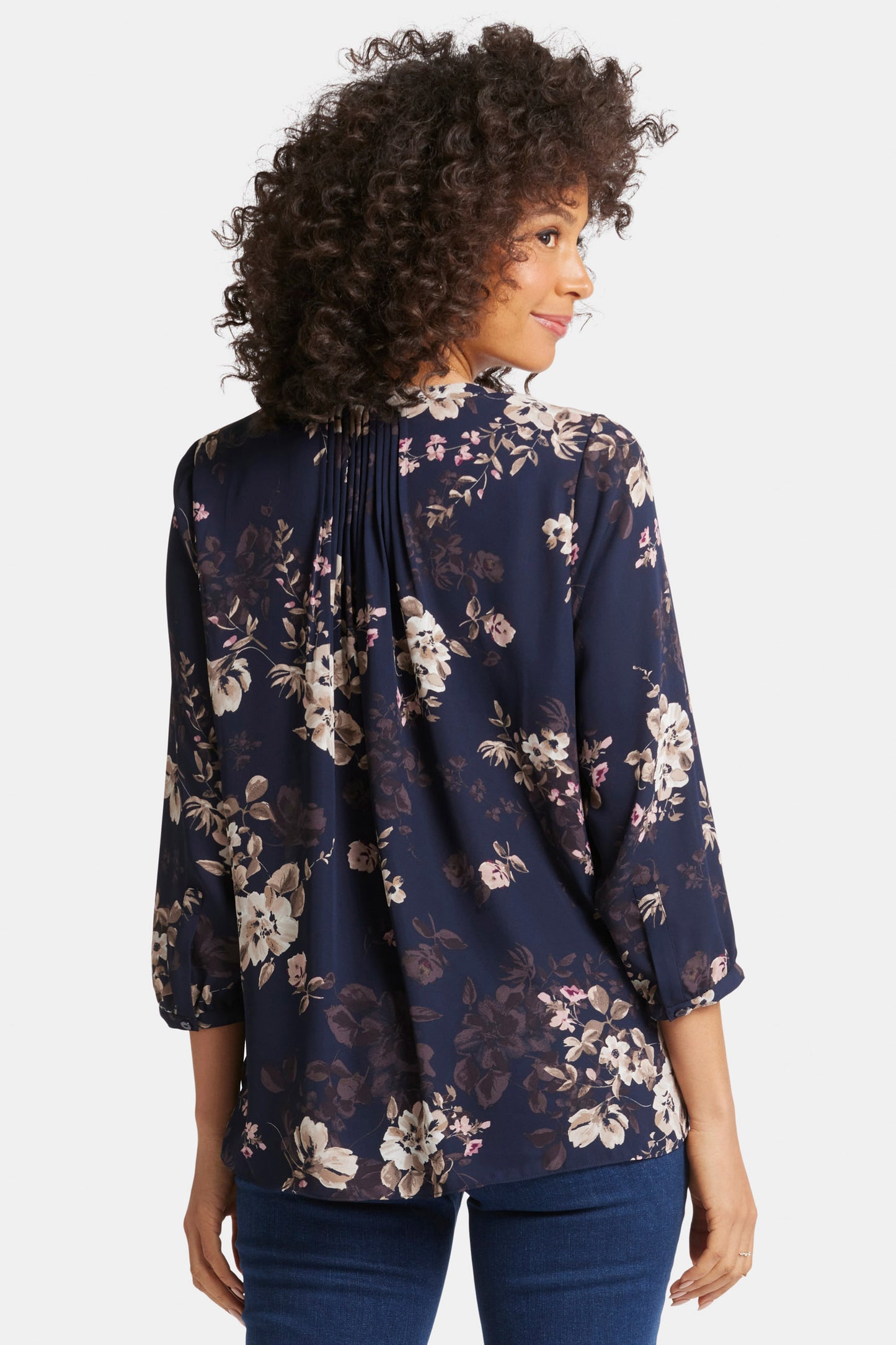 Pintuck Top - Bianca Blooms