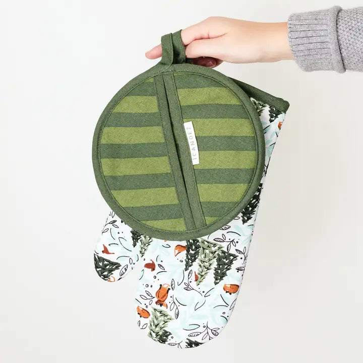 Winter Fox Pot Holder Set