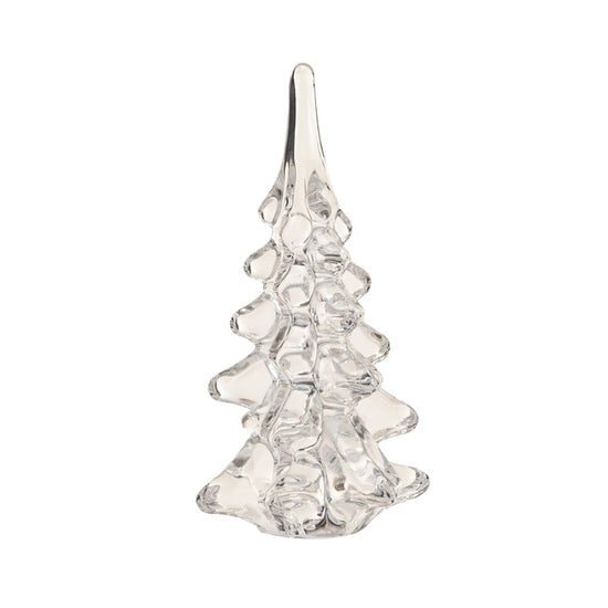 Clear Glass Christmas Tree