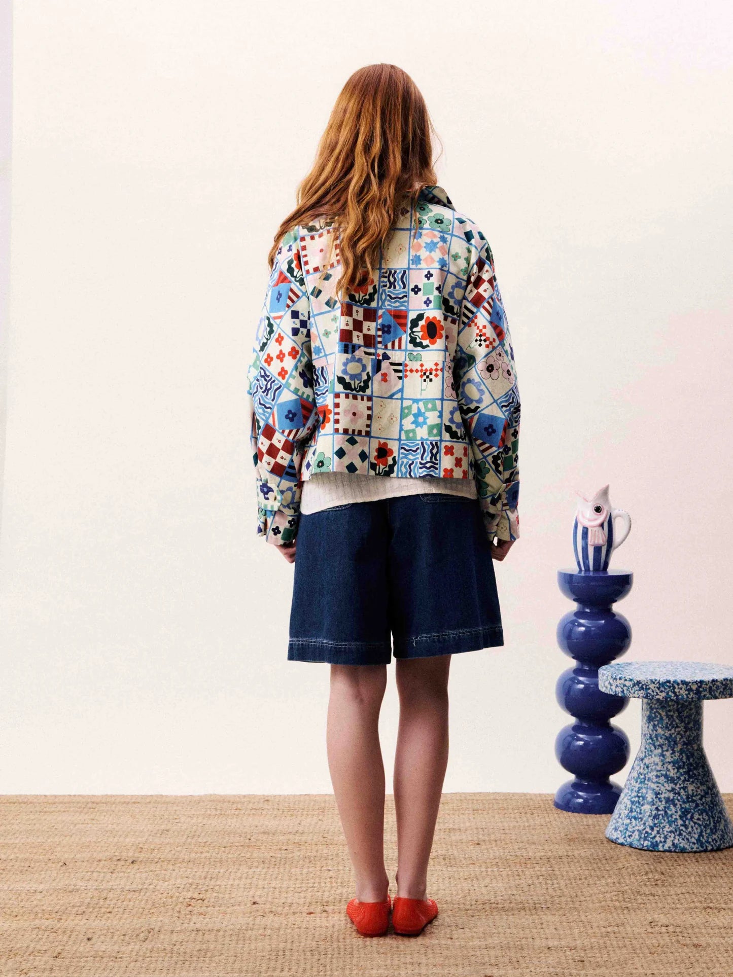 Zizania Print Jacket - Multi