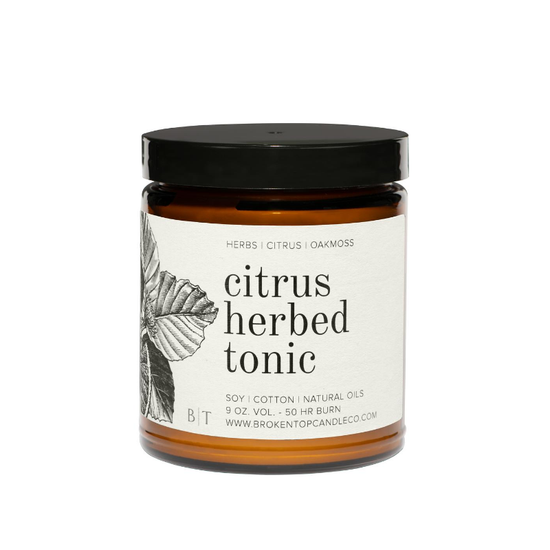 Citrus Herbed Tonic Candle -  9 oz.