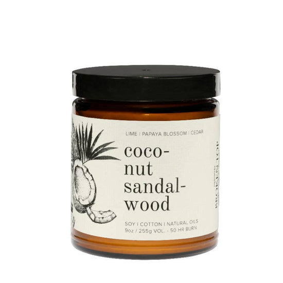 Coconut Sandalwood Candle - 9 oz.