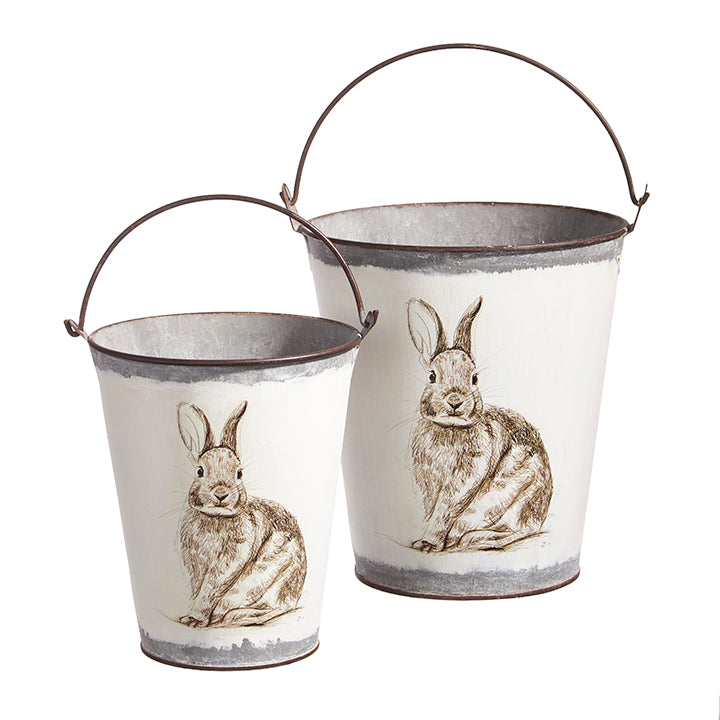 Bunny Bucket with Handle - Large