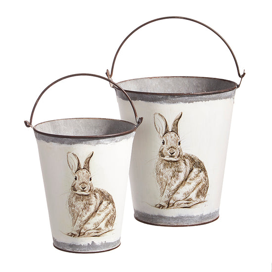 Bunny Bucket with Handle - Small