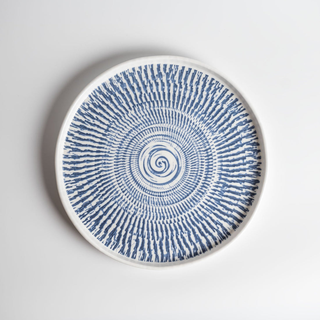 Tribal Melamine Dinner Plate - Blue