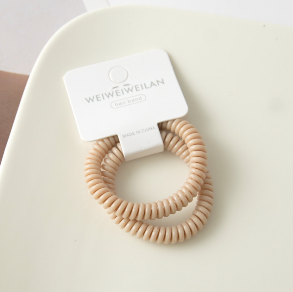 Load image into Gallery viewer, Traceless Hair Tie - Cream
