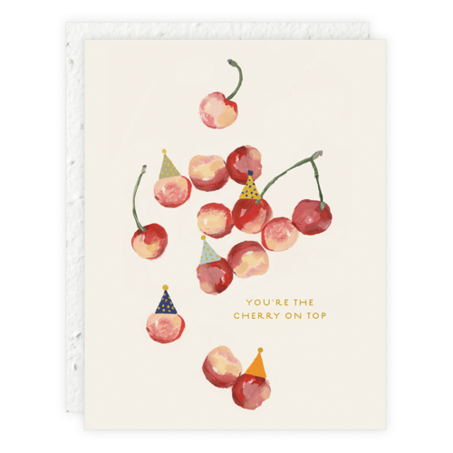 Cherry on Top Birthday Card