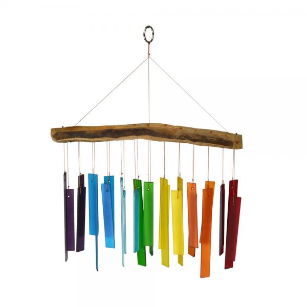Color Spectrum & Driftwood Wind Chimes