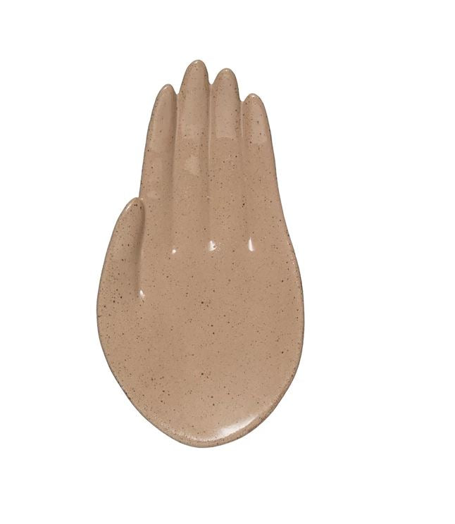 Hand Shaped Ceramic Tray