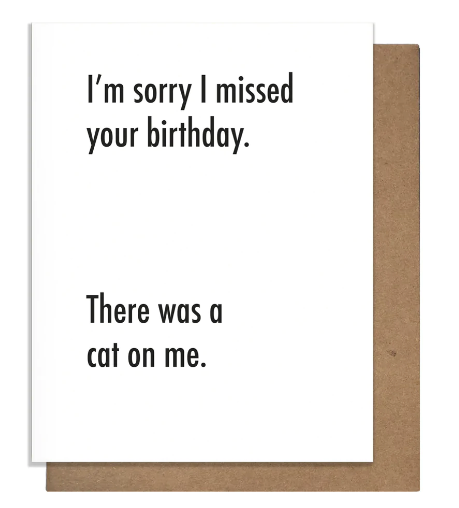 Belated Birthday Card – Bailey Road