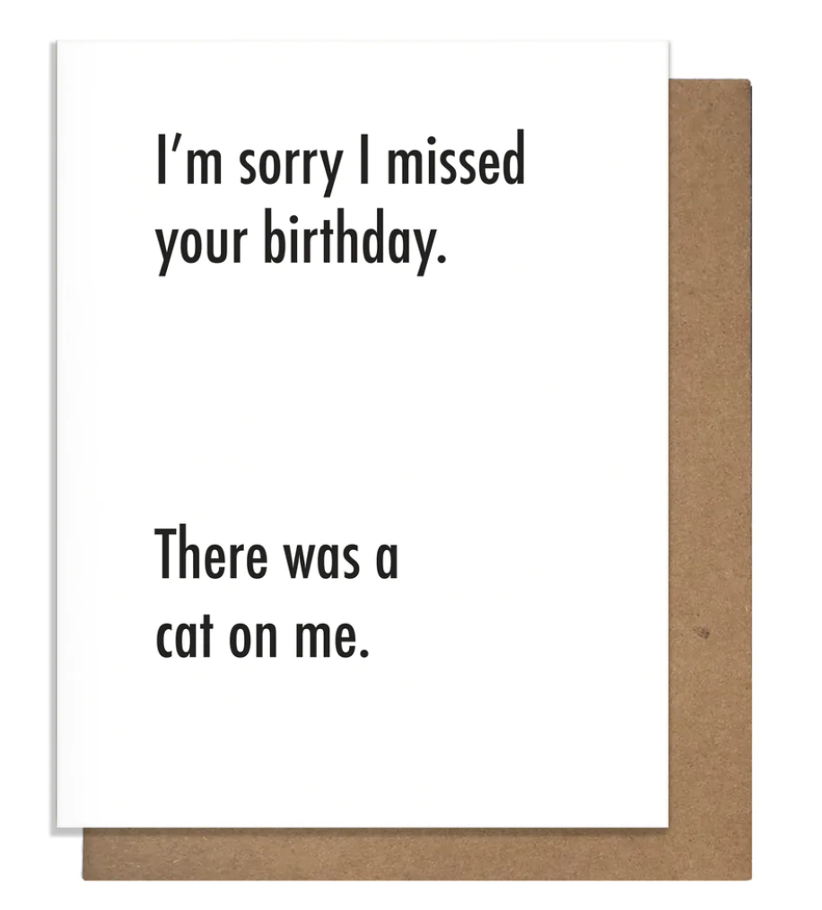 Load image into Gallery viewer, Belated Birthday Card
