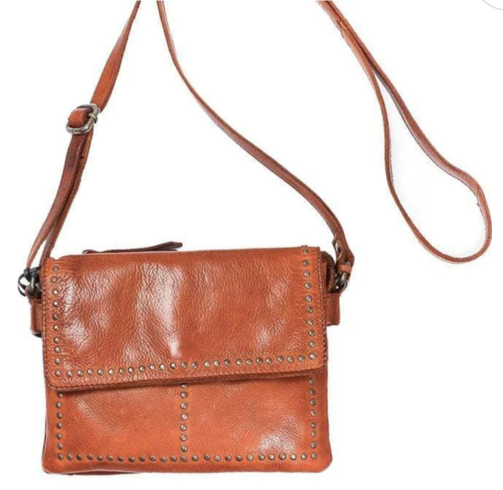 Load image into Gallery viewer, Cleo Crossbody - Cognac
