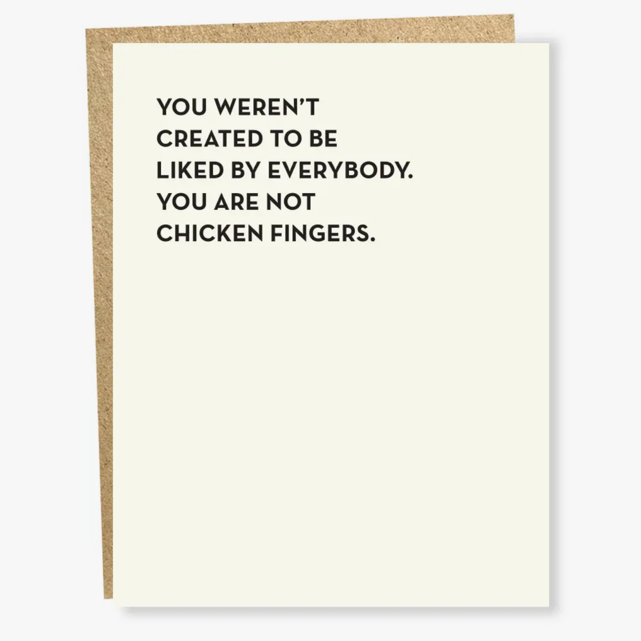 Chicken Fingers Greeting Card